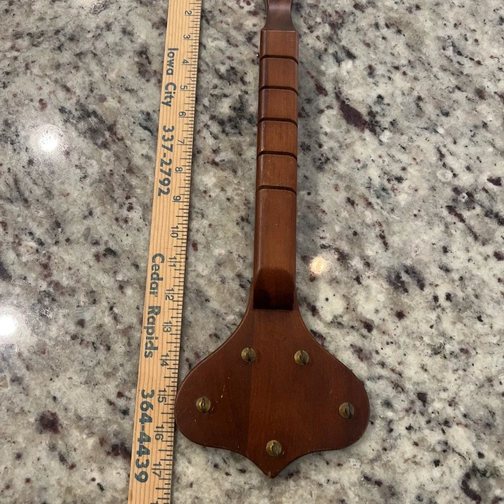Wooden Slotted Mail Bill Letter Sorter Holder Organizer Wood Key Holder Vintage